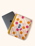 Smiley Quilted iPad Sleeve