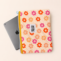 Floral Quilted iPad Sleeve