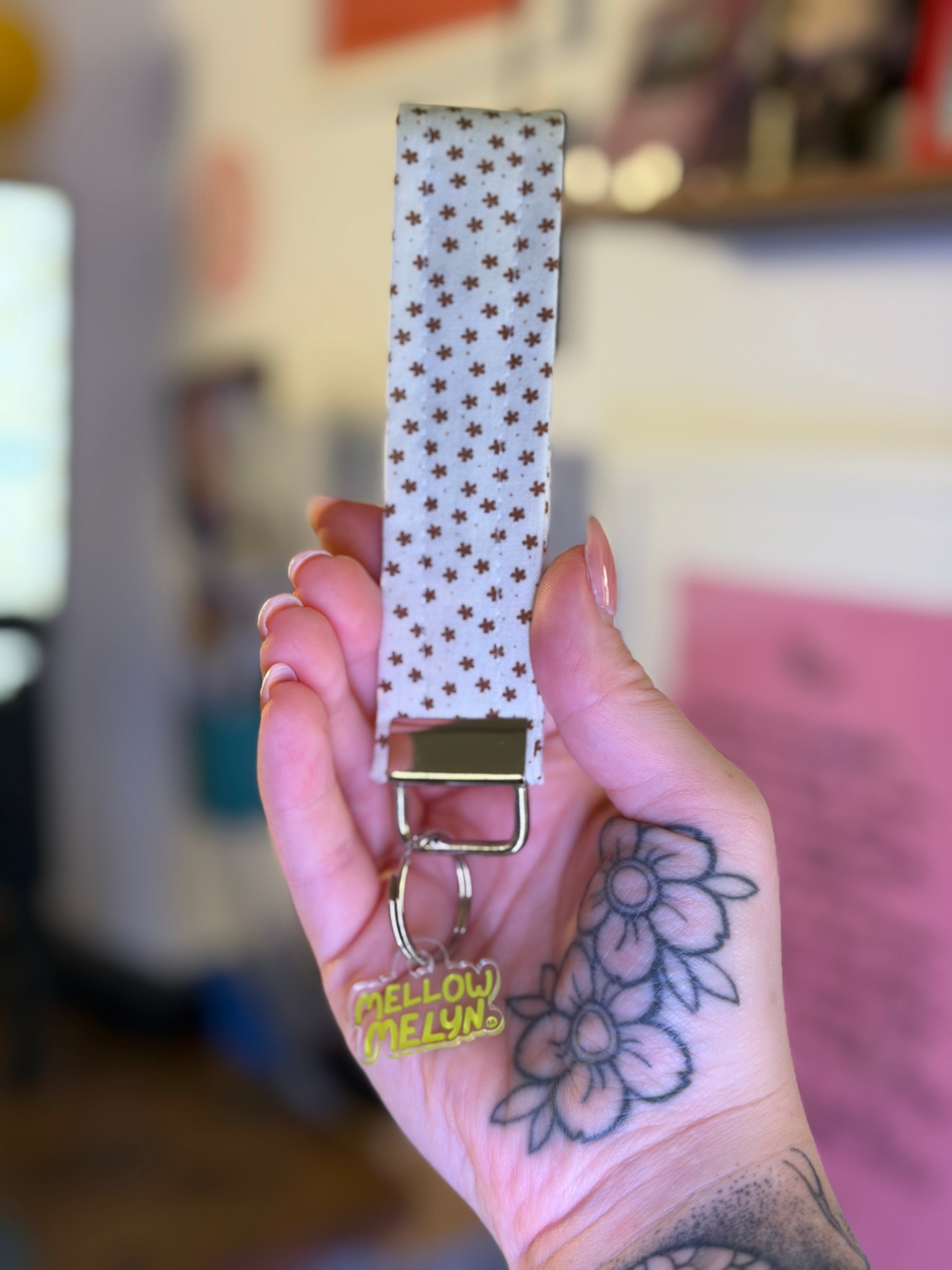 Mini Star Wristlet Keychain